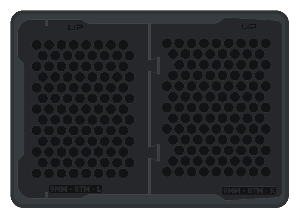 9mm Two-Layer Kit, bottom tray
