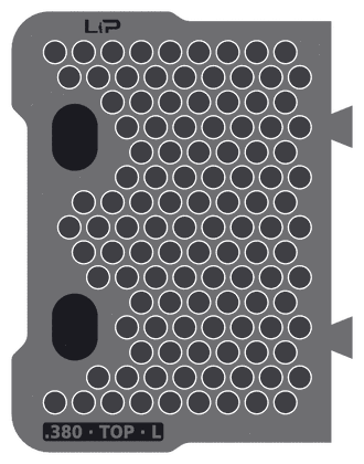 .380 · TOP · L insert half, top view
