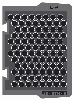 .38 · BTM · R insert half, top view