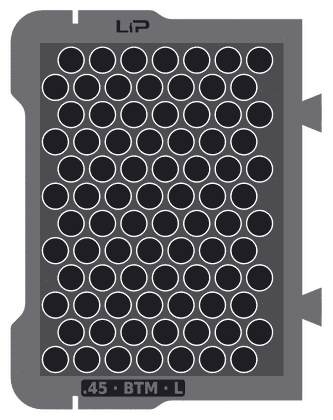 .45 · BTM · L insert half, top view